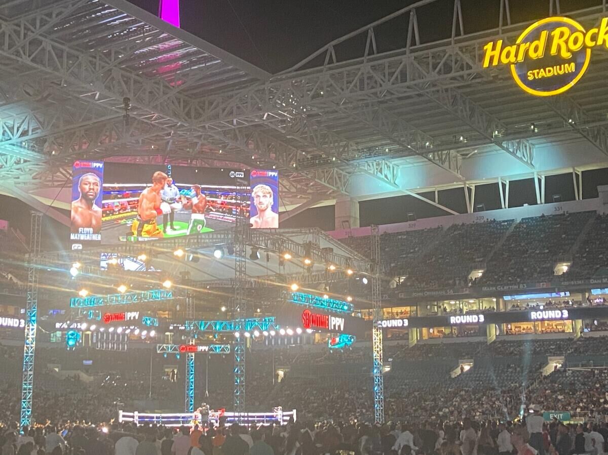 stadium shot